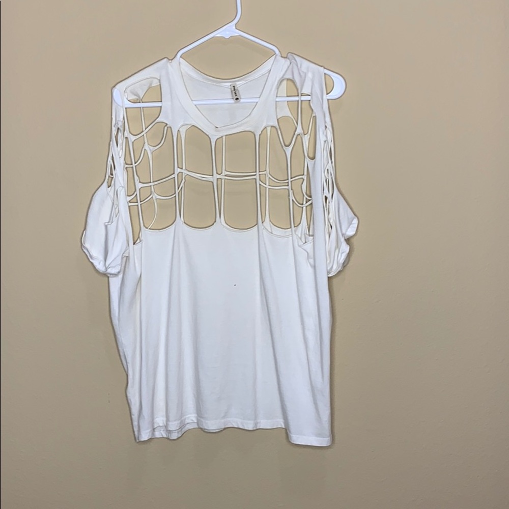 Distressed top